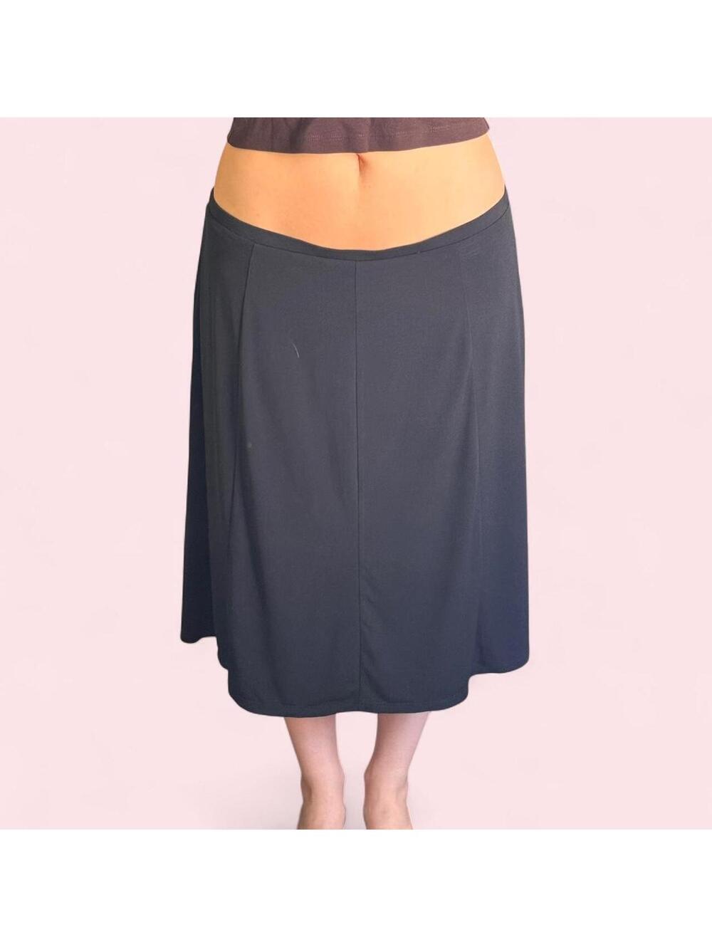 2000s Low rise midi skirt